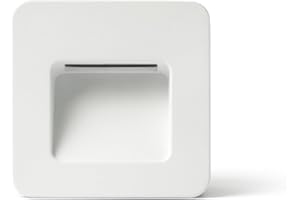 Faro Barcelona 70395 - NASE SQ Empotrable blanco