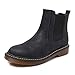 Produktbild Smilun Damen Kürzschaft Stiefel Unisex Herren Übergröße Stiefelette Schneestiefel Schwarz EU41