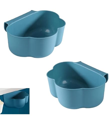 10x Müllbeutelklammern Aus Kunststoff – Blau, 5x1,5x1cm, Rutschfest, Für Mülleimer & Küchenbeutel