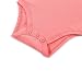 JIAJIA Cute Baby Girl Pink Cotton Short Sleeve Summer Bodysuit Onesies 3-6 Months
