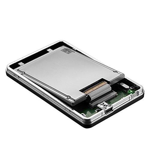 Zheino 1.8 USB 2.0 Festplattenlaufwerk SSD HDD ZIF PATA 40Pin Externes festplatten Gehäuse mit Spielraum-Beutel - 2