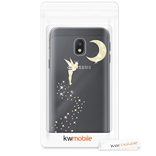 kwmobile Funda para Samsung Galaxy J3 2017 DUOS - Carcasa Protectora de TPU con dise o de Hada Brillante en Dorado Transparente reviews kwmobile Funda para Samsung Galaxy J3 2017 DUOS - Carcasa Protectora de TPU con dise o de Hada Brillante en Dorado Transparente
