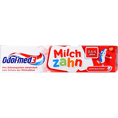 Dr. Best Children's Toothbrush, Soft, Value Pack, 2 x 3 Pieces + Odol-med3 Milk Tooth Toothpaste for Children, 3 x 50 ml