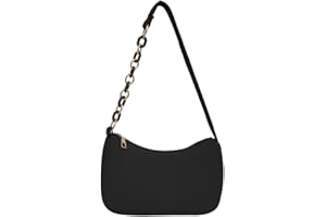 DKDXID Schultertasche Damen Kleine Handtaschen Teenager Mädchen Shoulder Bag Y2k Umhängetasche Aesthetic Taschen mit Ketten Handbag Vintage Unterarmtasche Kordsamt Small Bag Handtasche Klein