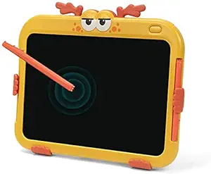 FunBlast LCD Writing Tablet, 10.5 Inch Doodle Board Sketch Pad Educational Toys for Kids (Pack of 1 Pcs). (Yellow)