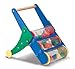 Melissa & Doug Rattle Rumble Wooden Push Toy and Activity Walker