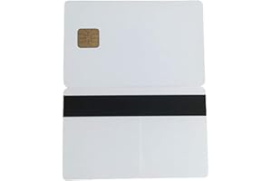 YARONGTECH Sle4428 avec Bande magnétique Hico PVC Blank Contact Carte à Puce Intelligente (Pack de 10)