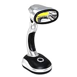 Lámpara LED inalámbrica - Ultra potente 120 lúmenes - Tecnología COB ¡Una pequeña lámpara que te hace muchos servicios! Inalámbrico, está en todas partes; Su mango ergonómico y su peso pluma (121g) lo transforman en una linterna de acuerdo a sus necesidades; Swivel, te ofrece la máxima comodidad para leer, escribir, coser, retocar ... Con 10 LED COB con una potencia de 120 lúmenes y reflectores de luz para una iluminación óptima. COB es una nueva generación de LED que permite un haz de luz muy