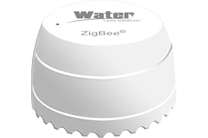 HEIBTENY TUYA Water Leak Detector, Water Sensor, Water Detector, Tuya Zigbee Water Leak Detector, Smart Home Flood Sensor, for Smart Life App Remote Monitoring