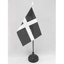 AZ FLAG Tischflagge Grafschaft Lancashire – 21x14 Cm, Mit Ständer, Perfekt Für Sammler & Dekoration