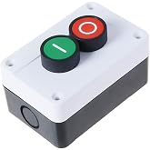 Push Button Switch Box with 4 Terminal NO+NC Push Button Switch for Contactors and Electromagnetic Starter