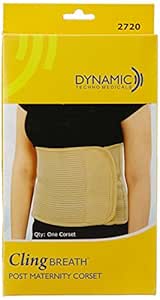Buy Cling Breath Post Maternity Corset 90 To 100 Cm Large Online At Low Prices In India Amazon In