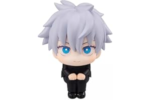 Aftermap Anime Jujutsu Kaisen JJK 10cm Figure - Itadori Yuji, Gojo Satori Figurines - PVC Model Gift Car Decoration, Desktop, Collection, Birthday Present for Anime & JJK Fans (Satoru Gojo)