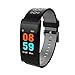 Produktbild Teepao Fitness Activity Tracker Uhr mit Herzfrequenz Monitor, Blutdruck, Zählen, Kalorien Schrittzähler, IP68 Wasserdicht Farbe LCD-Bildschirm Armband für Android und IOS Smartphones grau