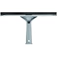 Elliott Multi-Purpose Window Squeegee perfect for streak free cleaning on Windows, shower screens, cars and mirrors, Aluminium frame housing a 25cm rubber squeegee with an ergonomic Grey Handle.