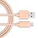 Produktbild iMusi Micro USB Kabel für Android Smartphone Aufladen und Daten Transportieren High Speed [Syncwire & Ladekabel] - für Samsung Galaxy, HTC, Huawei, Sony, Nexus, Nokia, Kindle und mehr Rosa Gold