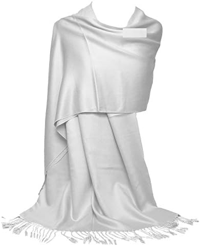 Smooth Shiny Surface Pashmina Style Scarf (L9)