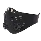 Diseño ergonómico: Máscara de culturismo objeto de diseño de la cara de las personas, la protección es más en su lugar; Diseño humanizado, de aluminio exquisita, la nariz fija, para evitar caídas.