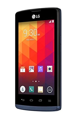 LG Joy Smartphone (10,2 cm (4,0 Zoll) IPS-Display, 1,2 GHz-Dual Core, 5 Megapixel-Kamera, 4 GB interner Speicher, Android 4.4) blau