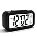 Produktbild Digital Wecker Digitaluhr Großes LCD Snooze Datum Anzeige Temperatur mit Hintergrundbeleuchtung Schwarz