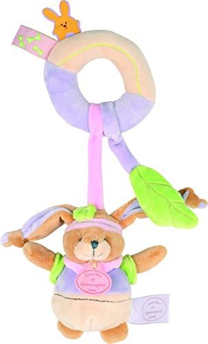 Shreds Lapin Lila Rattle