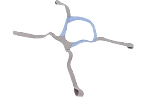 JERSS Harnais de Protection Nasale Universel, Sangle de Protection Nasale Lavable à Connexion Facile Réduisant les Fuites pour Appareil Respiratoire Mirage FX pour ResMed S9