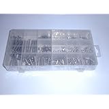 224pc stainless steel nuts and screw bolts