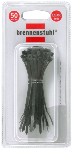 Preisvergleich Produktbild Brennenstuhl 1164230 Kabelbinder 3.6 x 100 mm, schwarz