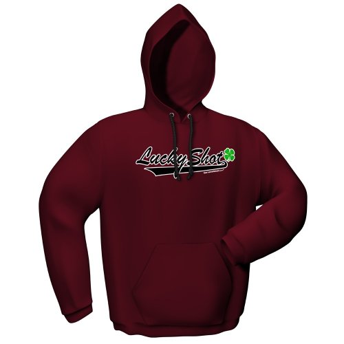 Preisvergleich Produktbild Kapuzenshirt LuckyShot ruby Gr. S