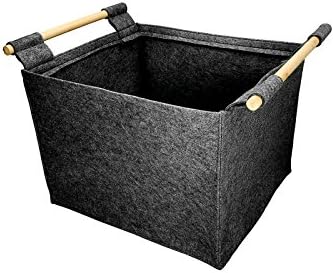 Large Durable Felt Fire Wood Basket for firewood Firewood Basket and Kindling