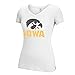 Produktbild J America NCAA Damen Klassische Maskottchen Essential Tee, Damen, Essential Tee, weiß, Small