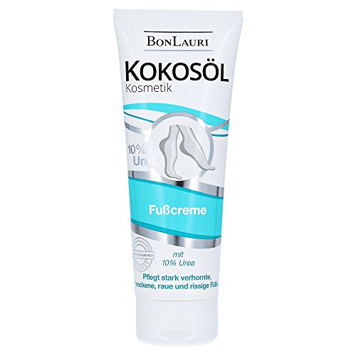 Preisvergleich Produktbild BonLauri Kokosöl Fußcreme, 100 ml