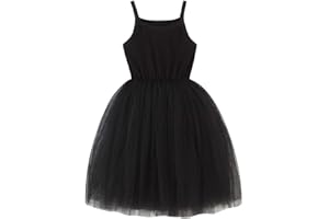 imKutie Baby Girl Tutu Dress Toddler Kids Sleeveless Fluffy Tulle Princess Dresses for 0-7Years