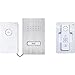 Produktbild M-e modern-electronics Türsprechanlage Funk Komplett-Set AC-110 1 Familienhaus Edelstahl, Weiß