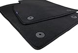 Original Qualität - 100% Passgenau - feinstes dichtes Velours (750g/m²) - abwaschbar - scheuerfest - wasserdicht - sehr langlebige Autoteppiche