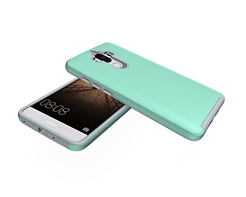 HuaWei Mate 9 Funda Armadura Protector Funda Prueba de Golpes Protecci  n de Doble Capa TPU   Hard PC Caso de La cubierta Protectora para HuaWei Mate 9  Verde 