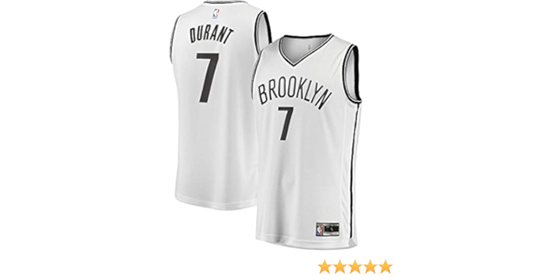 Outerstuff Youth Kids 7 Kevin Durant Brooklyn Nets Jersey White Size 18 20 Xl Amazon In Sports Fitness Outdoors