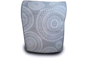 APOKERFACE Custodia protettiva antimacchia per Bimby Tm5, Tm31 e TM6, con mandala grigi