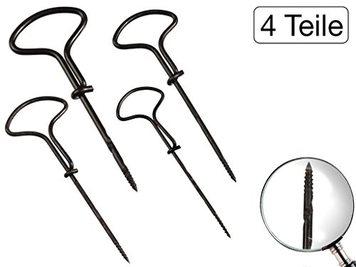 4 tlg. Set Nagelbohrer 2 bis 4 mm