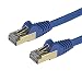 Produktbild StarTech 6ASPAT3MBL Cat6a Ethernet Kabel - geschirmt (STP), 3 m Blau