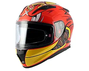 Axor Street Racing Duck Orange Yellow Helmet-M