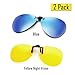 Produktbild Cyxus Polarisations Brillen Polarisierte verspiegelt Linsen Classic Sonnenbrillen Clip-On Korrekturbrillen [Anti-Glare] [UV Schutz] Fahren / Fischen Eyewear, Men & Women (2 pack)