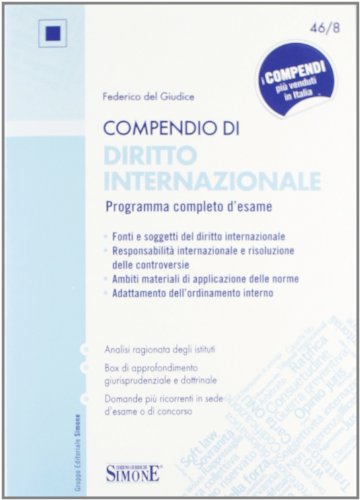 Compendio di diritto internazionale. Programma completo di esame libro