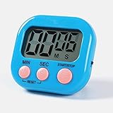 Digitale Timer da Cucina, Timer Multifunzione con Supporto/Magnetico/Buco, Conteggio Fino e Conto Alla Rovescia Timer per Cot