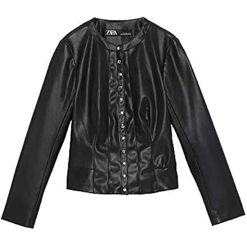 Amazon.fr veste en cuir femme zara
