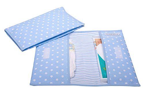 Little Dutch Diaper Pouch (Light Blue Star)