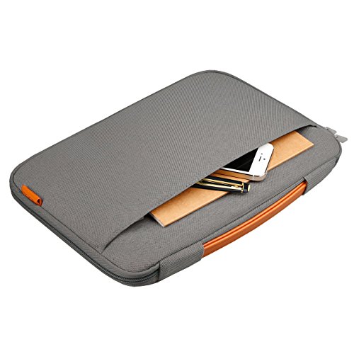Inateck 14-14 1 Zoll Sleeve H  lle Ultrabook Laptop Tasche  Dunkelgrau