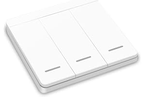 DieseRC Bezprzewodowy włącznik światła, 86 panel ścienny RF, bez okablowania, łatwa instalacja