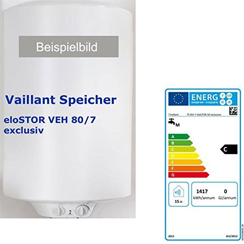 Vaillant eloSTOR VEH 80/7 exclusiv druckfester Warmwasserspeicher 80 Liter > 0010016662