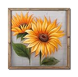 Farbe: Bunt NTK-Collection Wandbild Sonnenblume Bild